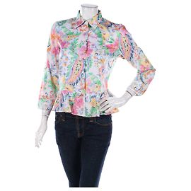 Camicia Ralph Lauren in cotone floreale Multicolore