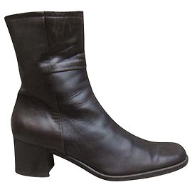 Bally Suisse ankle boots model Folata p 39 Dark brown