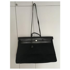 Hermès-Hermes weekender-Black