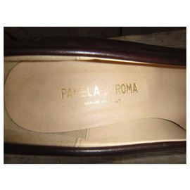 Autre Marque-Pamela Di Roma p pumps 39-Dark brown