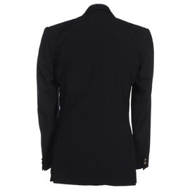 Yves Saint Laurent-Blazers Jackets-Navy blue