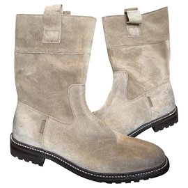 Autre Marque-Boots Floris Van Bommel-Beige