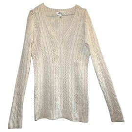 Milly Pull tressé Blanc