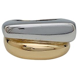Anello Fred "Success" in oro giallo e bianco. Altro