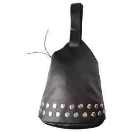 Ba&Sh Sacs à main Noir Argenté