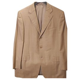 Ermenegildo Zegna-ERMENEGILDO ZEGNA SU MISURA / TROFEO WOOL JACKET WITH HOUNDSTOOTH PATTERNS-Other