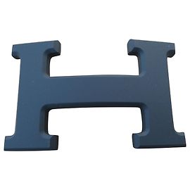 Modelo de hebilla de cinturón Hermès 5382 PVD mate 32MM Negro