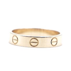 Cartier Rose Gold 18k Liebe Ehering Ringgröße 50 Golden
