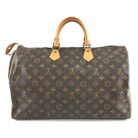 Louis Vuitton-Louis Vuitton Speedy 40 Toile monogramme-Marron