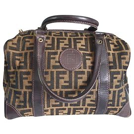 Fendi BOSTON ZUCCA Marrom