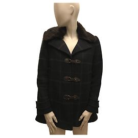 Cappotto scozzese Claudie Pierlot Nero