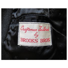 Autre Marque-Vintage Brooks Brothers T Mantel 50-Anthrazitgrau