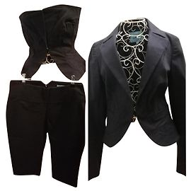 Autre Marque Conjunto Guess by Marciano de Bustiê e Bermuda Azul Marinho Algodão Azul marinho