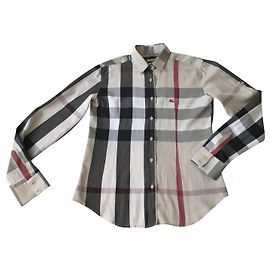 Túnica de algodón Burberry XL Multicolor