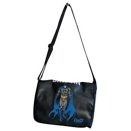 DOLCE & GABBANA BATMAN BAG Black Navy blue