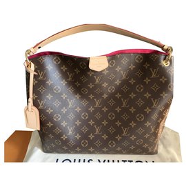 Louis Vuitton-Louis Vuitton Graceful MM Monogram Bag New-Brown