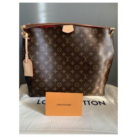 Louis Vuitton-Louis Vuitton Graceful MM Monogram Bag New-Brown