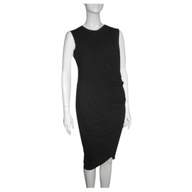 Dkny-Black long dress, new-Black