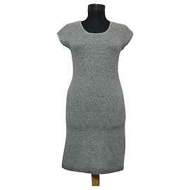 Allude Kaschmirkleid Grau M Grau