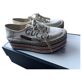 Gucci Espadrilles Cream
