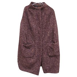 mantella in lana Dries Van Noten t S / M Bordò