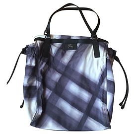 Sac cabas Burberry en polyester Autre