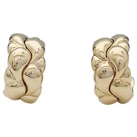 Créoles Chopard, modèle "Casmir", 2 ors. Autre