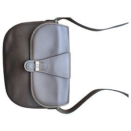 Bolsa tiracolo Christian Dior estilo Bobby couro marrom Marrom