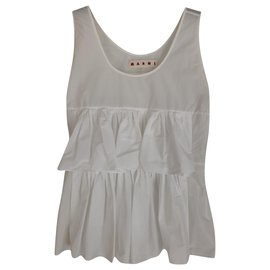 Marni Tops Blanco