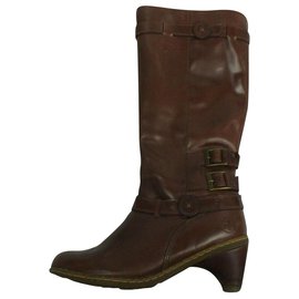 Dr. Martens-Dr Martens knee high boots-Brown,Chestnut