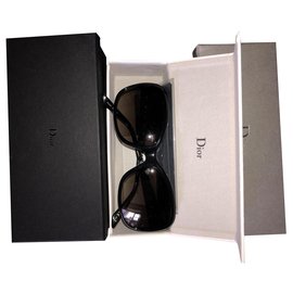 Christian Dior-Novos óculos de sol Coquette modelo Dior-Preto
