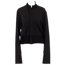 Yohji Yamamoto Weste Schwarz