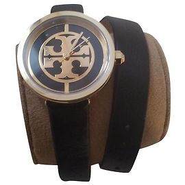 Tory Burch Reva TBW4019 Black Golden