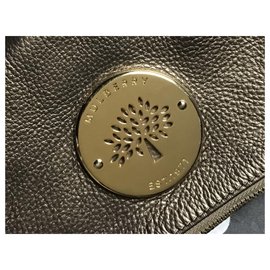 Mulberry-Clutch-Taschen-Bronze