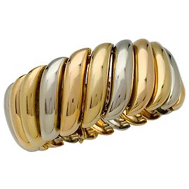 Pulseira Poiray em três tons de ouro. Outro