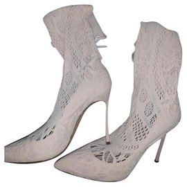 Casadei Chuteiras Creme