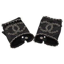 Chanel 2019 Runway Collection Handschuhe Schwarz