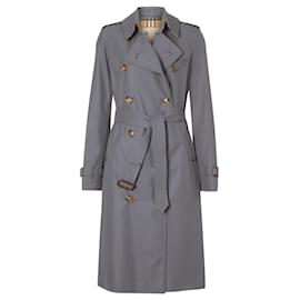 Burberry-BURBERRY The Long Kensington Heritage Trench-coat-Gris