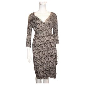 Diane Von Furstenberg-DvF Vintage wrap dress-Multicor