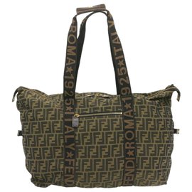 Fendi-Fendi Travel bag-Brown