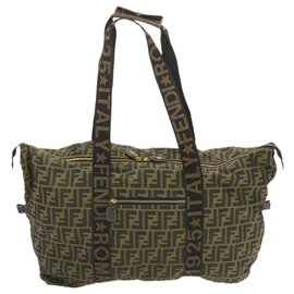 Fendi-Fendi Travel bag-Brown