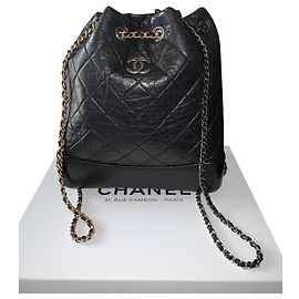 Chanel Gabrielle Rucksack Schwarz
