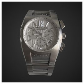 Bulgari-Bulgari Ergon Chronograph-Silvery