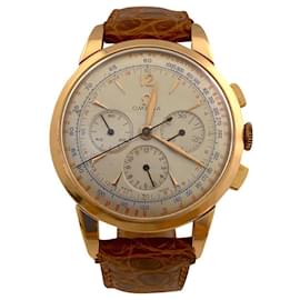 Omega-Rare Rose gold Omega Lemania Movement CH 27 c 12C  Pre 321-Golden