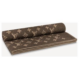 Louis Vuitton-LV Neo Monogram Blanket New-Brown