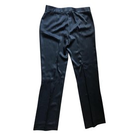 Ralph Lauren-Pantalones de esmoquin-Negro