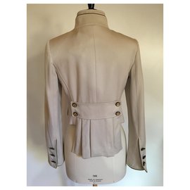 Dolce & Gabbana-officer jacket-Beige
