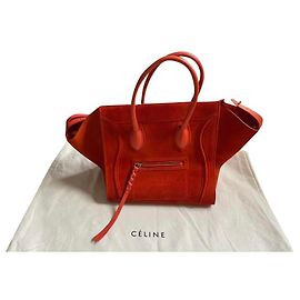Bolsa Phantom laranja Céline Laranja