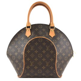 Louis Vuitton-Toile Monogram Louis Vuitton Ellipse MM-Marron