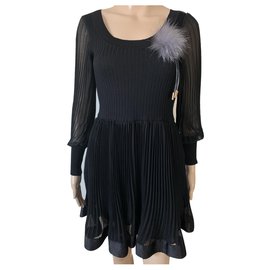 Fendi-Robes-Marron